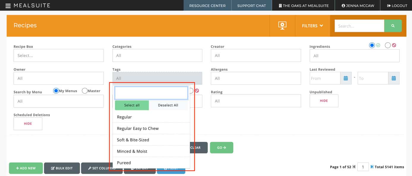 Diet Order Tag Diet Order Tage
