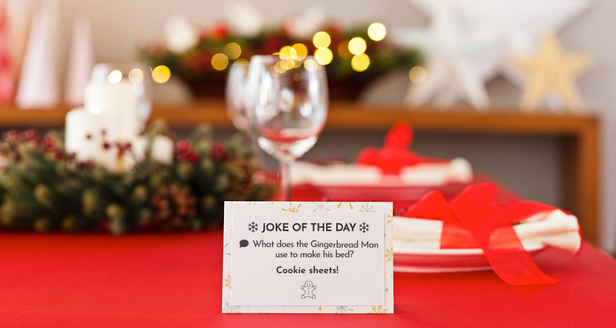 Printable Joke Cards Printable joke cards for christmas talbe setting