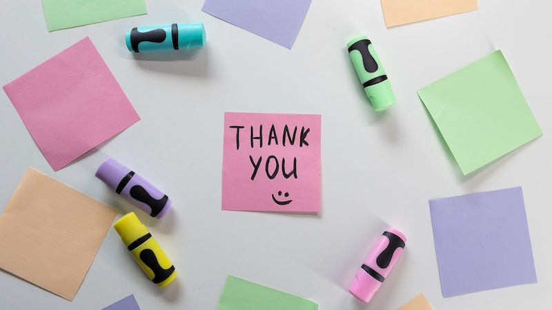 Post a gratitude wall Post a gratitude wall