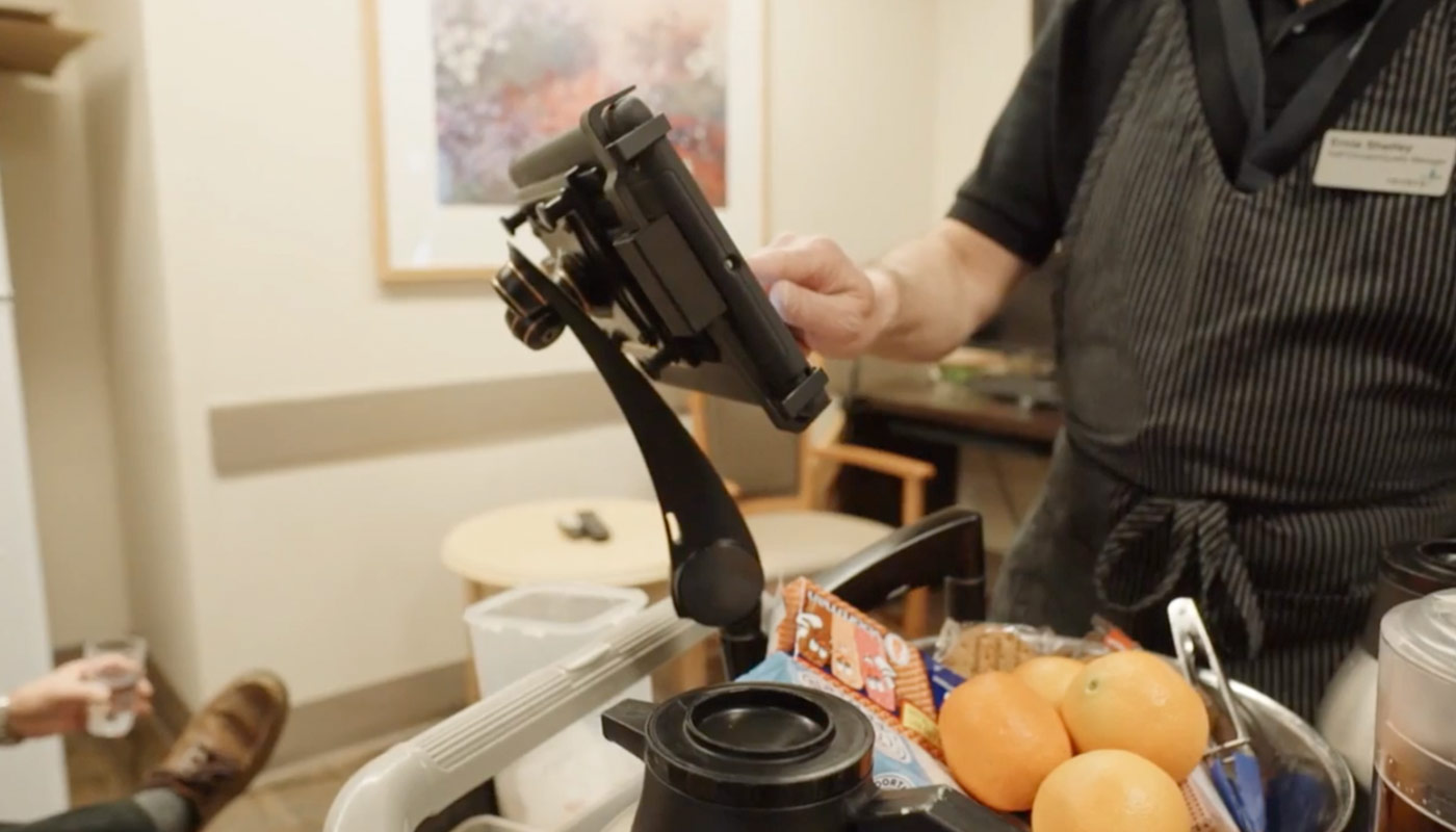 Snack Cart Snack cart with point of sale system